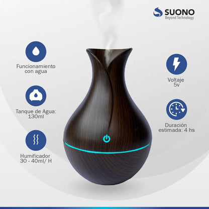 Humidificador Madera
