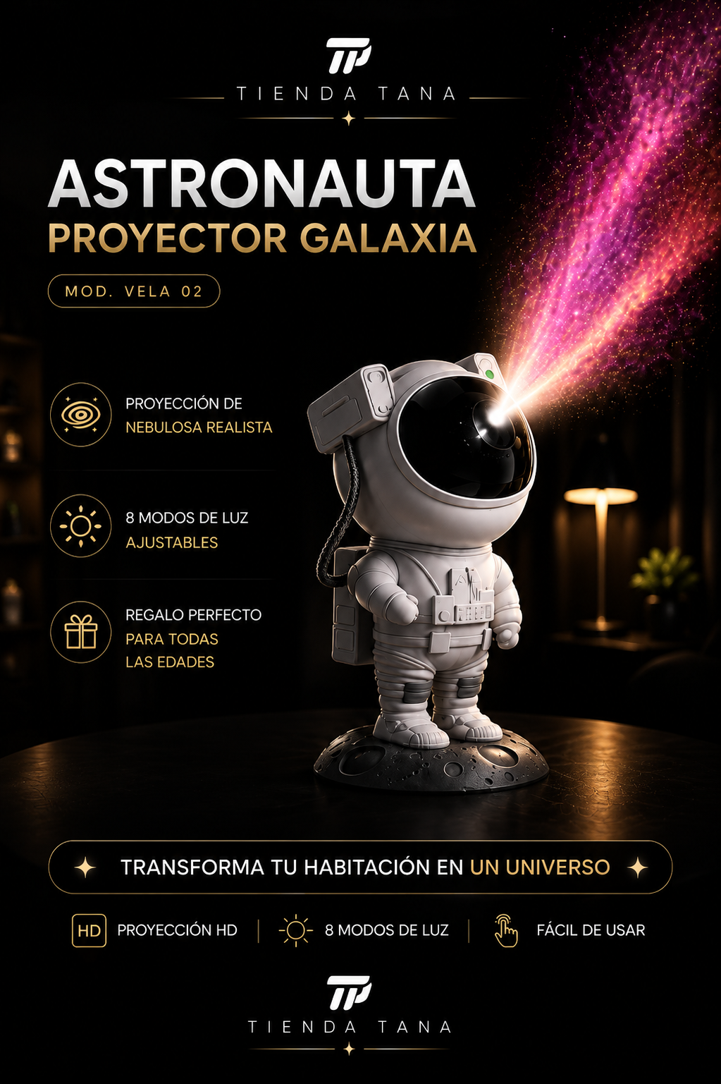 Astronauta Proyector | 2X1 | Oferta Dia del Niño
